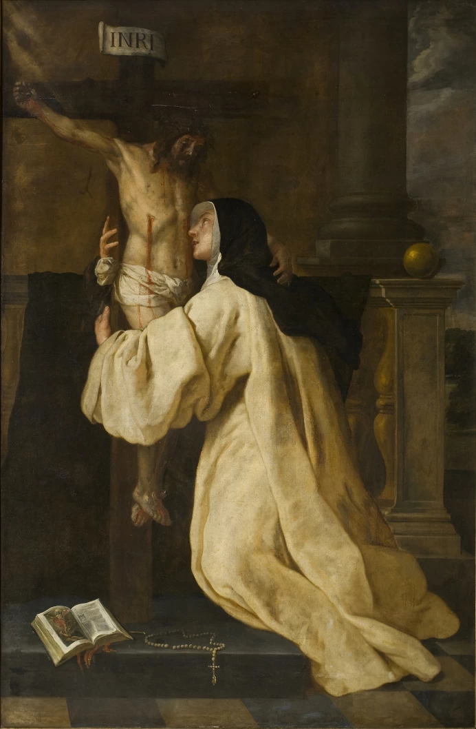 Cristo che appare a San Lutgarde